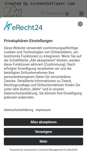 Firmenlogo vom Unternehmen viveto WOHNEN GmbH aus Chemnitz