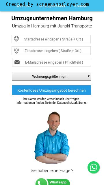 Firmenlogo vom Unternehmen Junski Transporte aus Hamburg