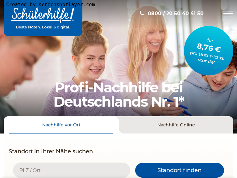 Firmenlogo vom Unternehmen Schülerhilfe Berlin aus Berlin