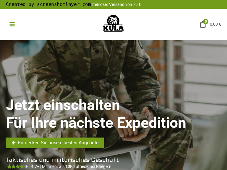 Firmenlogo vom Unternehmen Kula Tactical aus Berlin