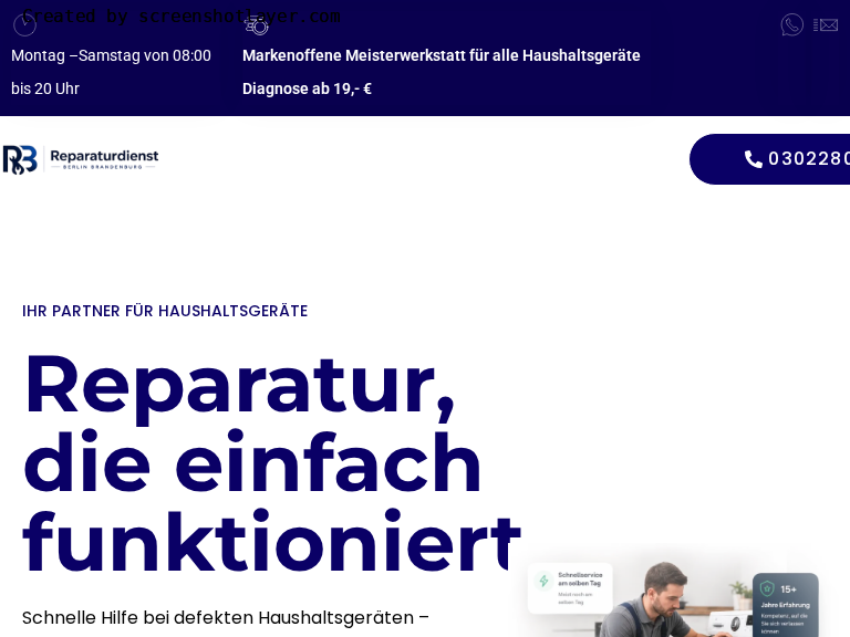 Firmenlogo vom Unternehmen Reparaturdienst Berlin Brandenburg aus Berlin